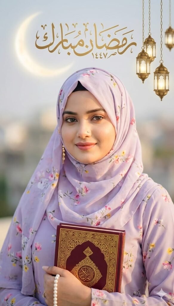 Google Gemini Girls Ramzan Mubarak 2026