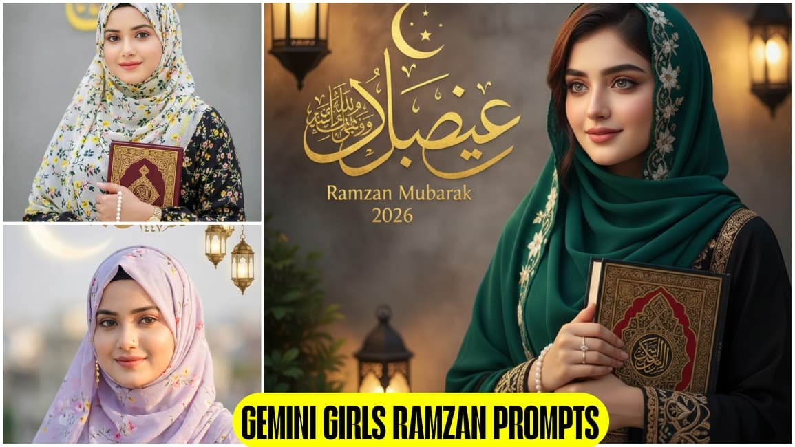 google gemini girls ramzan mubarak ai images prompts