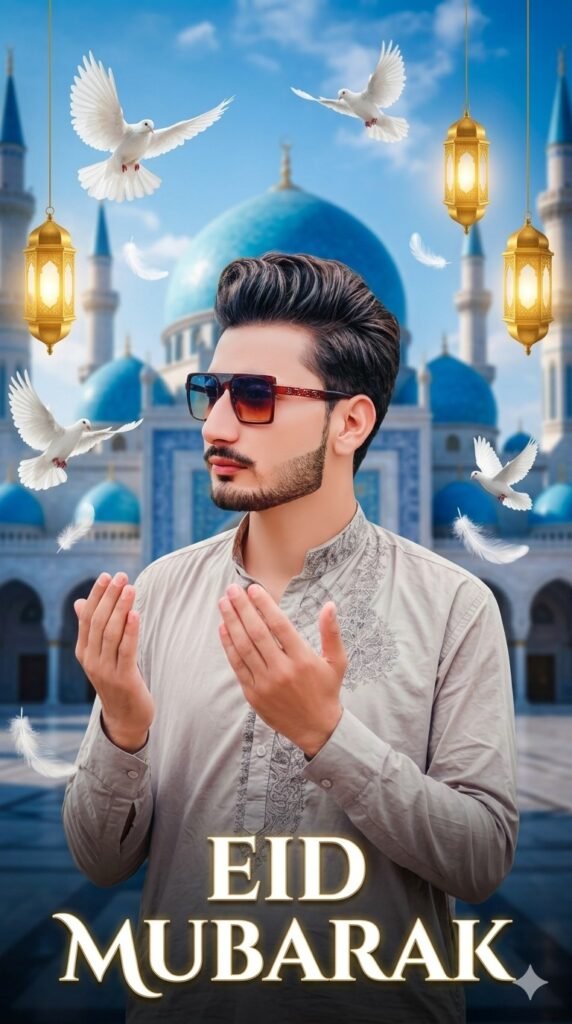 Eid Mubarak AI photo editing prompts