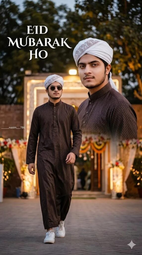 Eid Mubarak AI photo editing prompts