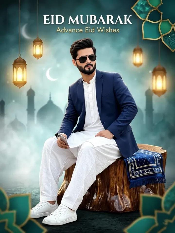 Eid Mubarak AI photo editing prompts