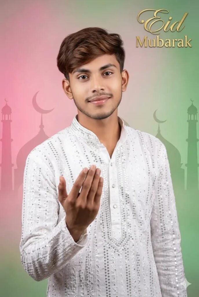 Eid Mubarak AI photo editing prompts
