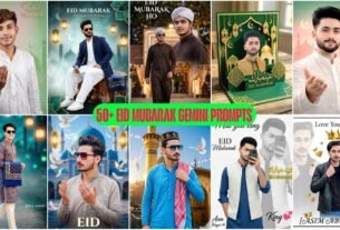Eid Mubarak AI photo editing prompts
