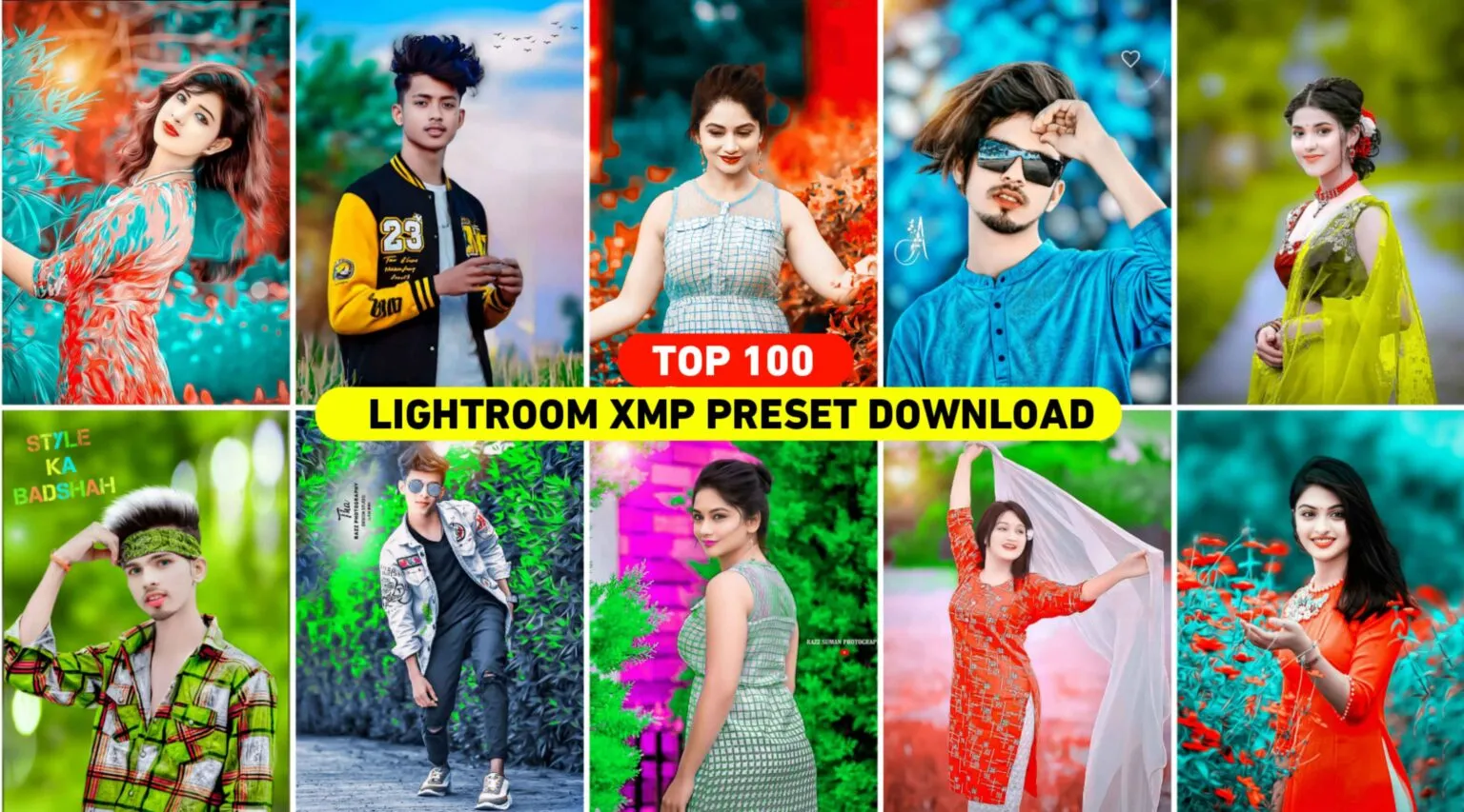 Lightroom XMP Presets