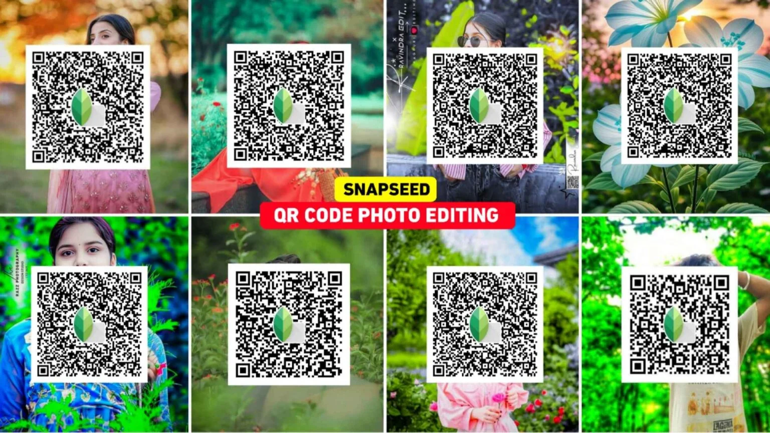 Snapseed Photo Editing QR Code 2026