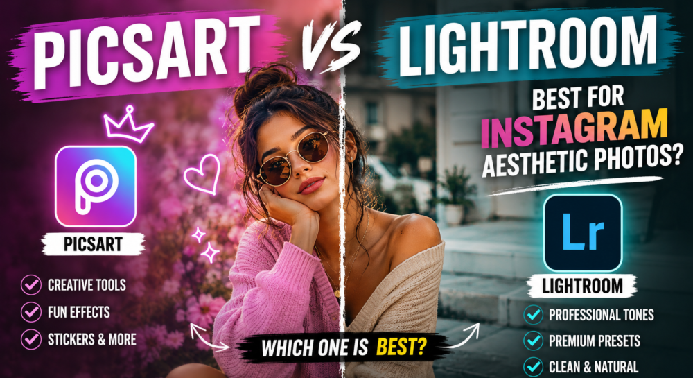 PicsArt vs Lightroom