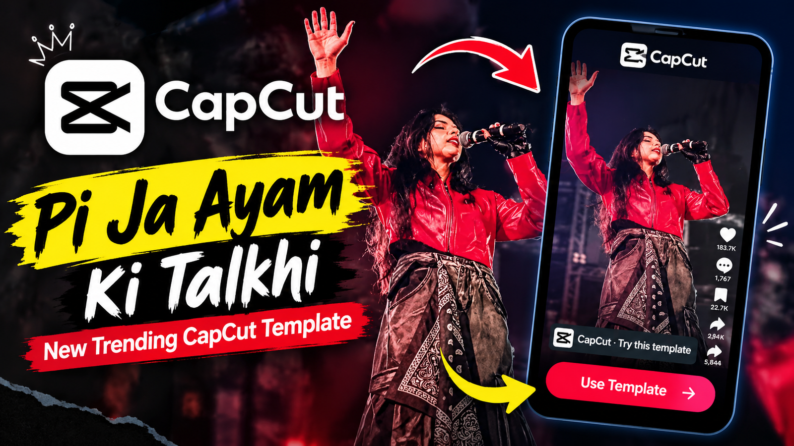 Pi Ja Ayam Ki Talkhi CapCut Template