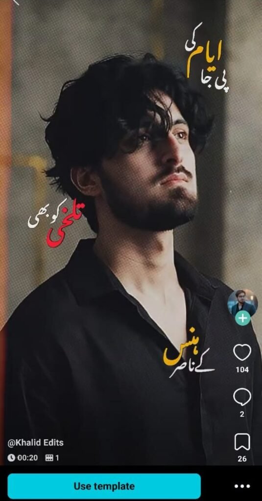 Pi Ja Ayam Ki Talkhi CapCut Template