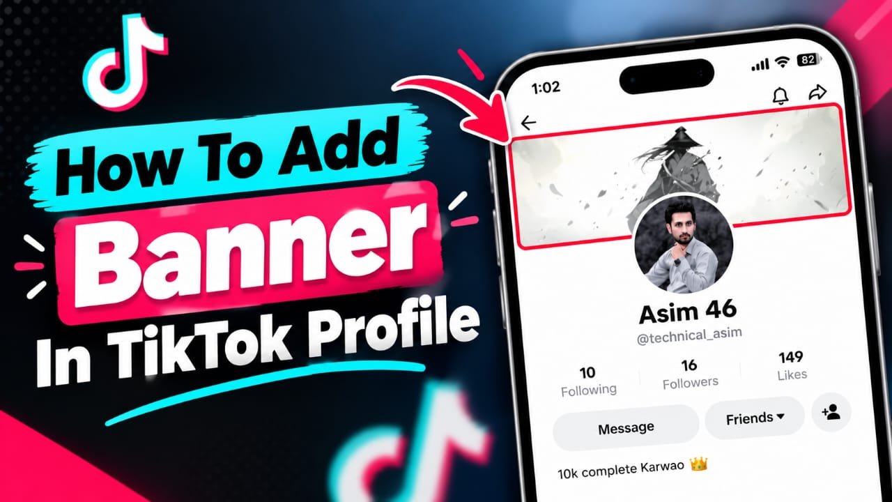 TikTok profile banner 2026